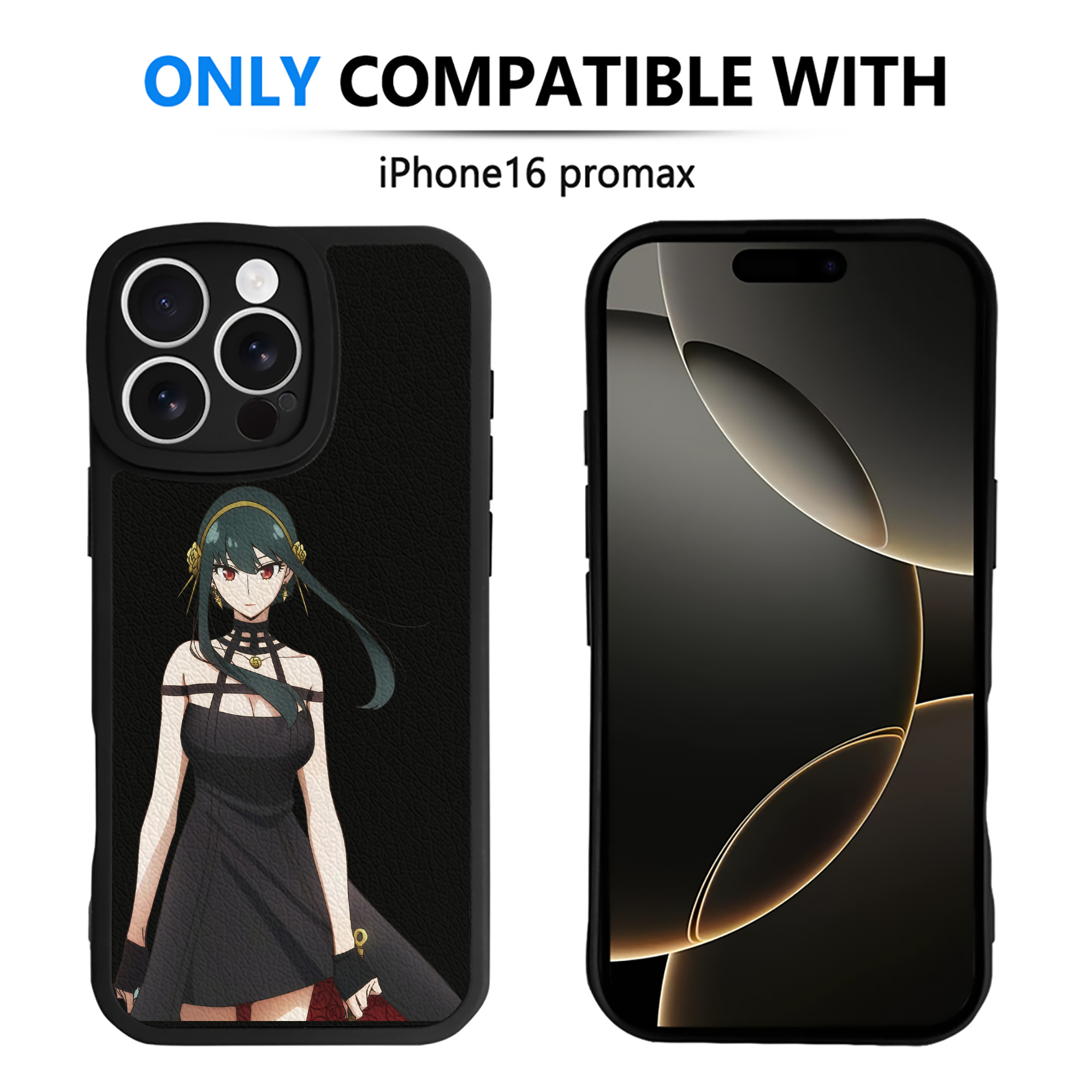 （画像用） SPY×FAMILY间谍家家酒 【iPhone 16シリーズ対応】シリコンスマホケース（レザー調） 材質：シリコン
